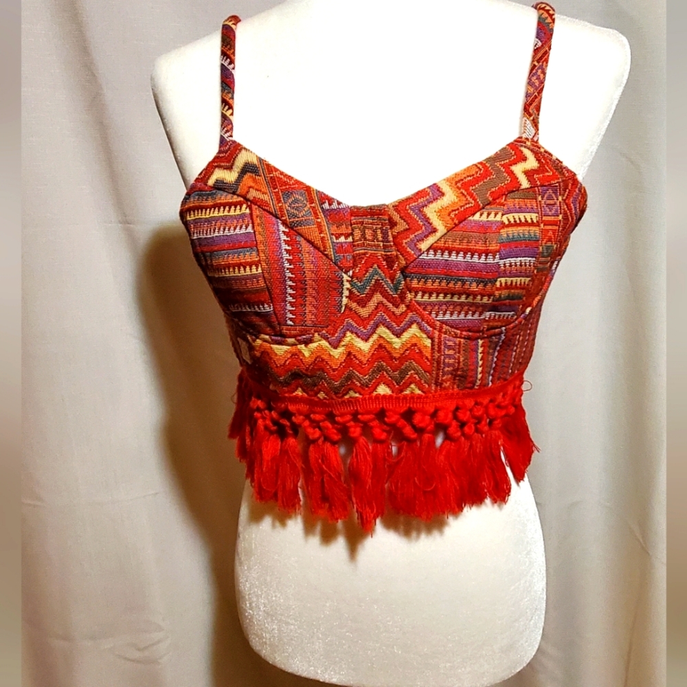 Tapestry Halter Top size XS